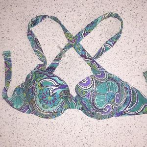 Aerie Blue Bikini Top